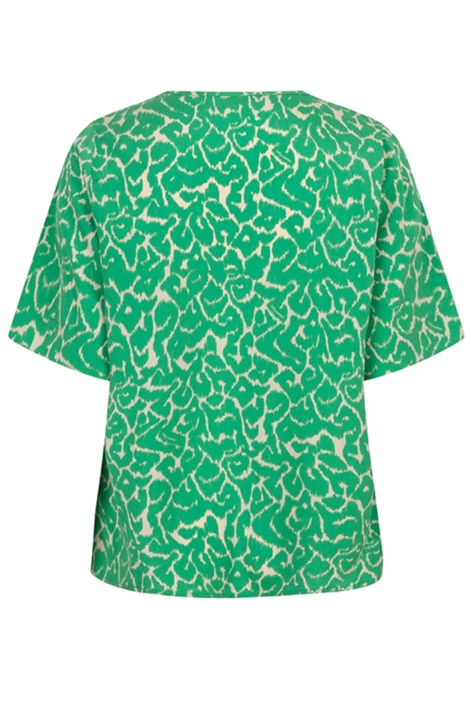 BLOUSE IGGY QD03 811 landscape print